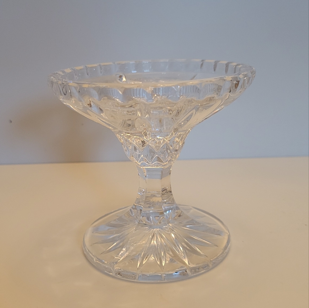 Crystal Gorham King Candleholder